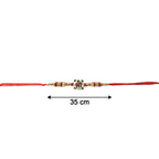 ALVENZA Rakhi – Traditional Beads & Red Thread for Raksha Bandhan