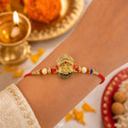 ALVENZA Traditional Beads Rakhi – Elegant and Meaningful for Raksha Bandhan
