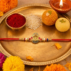 ALVENZA Traditional Beads Rakhi – Elegant and Meaningful for Raksha Bandhan