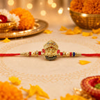 ALVENZA Traditional Beads Rakhi – Elegant and Meaningful for Raksha Bandhan