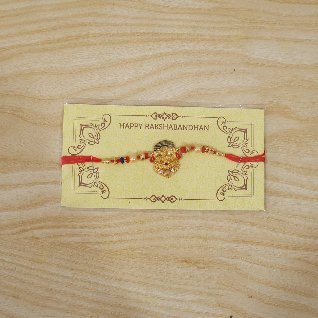 ALVENZA Traditional Beads Rakhi – Elegant and Meaningful for Raksha Bandhan