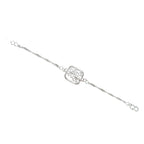 ALVENZA Silver Radhe Radhe Rakhi – Elegant & Spiritual Design for Brothers