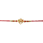 ALVENZA Radhe Krishna Rakhi – Elegant Designer Thread for Raksha Bandhan