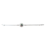 ALVENZA Silver Om Chain Rakhi – Elegant & Meaningful Festival Gift