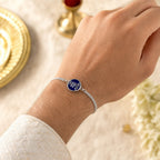 ALVENZA Silver Chain Rakhi, Elegant & Stylish for Brothers