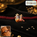 ALVENZA Krishna Boat Design Fancy Dori Rakhi – Elegant Brother Gift Idea