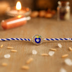 ALVENZA Evil Eye Rakhi – Stylish Dori for Protective Celebrations