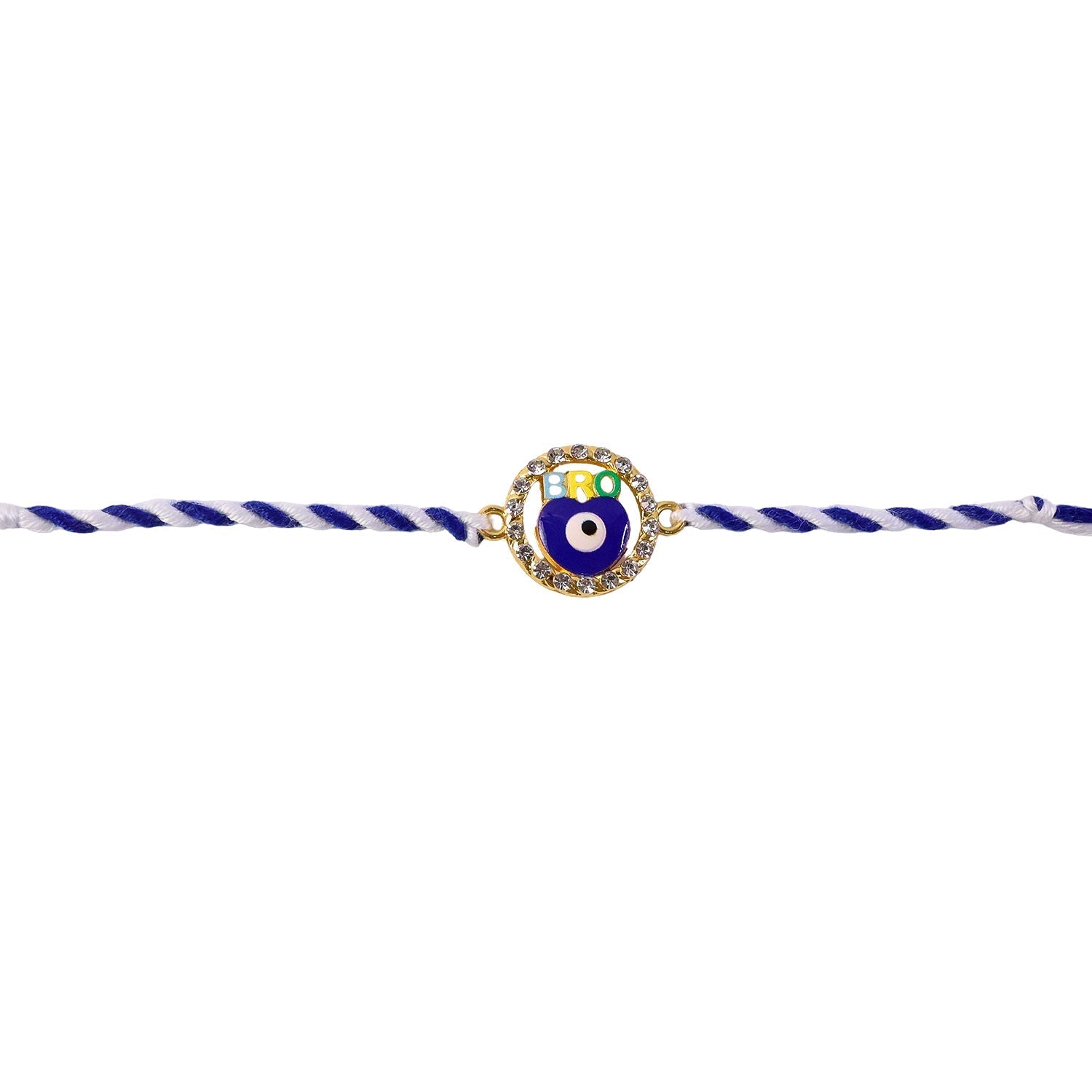 ALVENZA Evil Eye Rakhi – Stylish Dori for Protective Celebrations