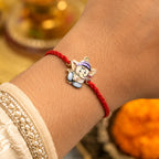 ALVENZA Ganesh Rakhi – Elegant Festive Gift for Brothers