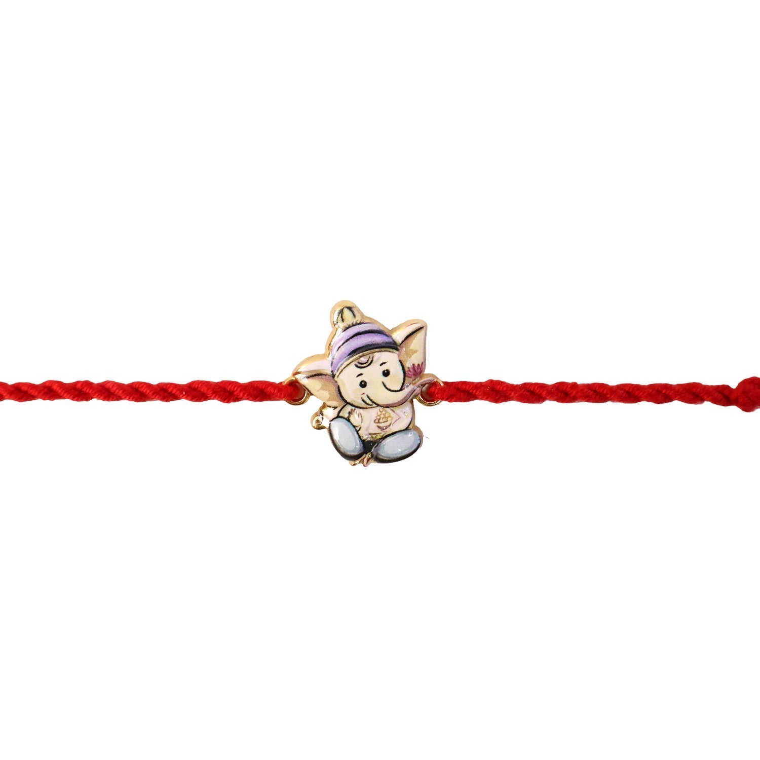 ALVENZA Ganesh Rakhi – Elegant Festive Gift for Brothers
