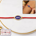 ALVENZA Blue Evil Eye Rakhi Stylish Protective Raksha Bandhan Thread