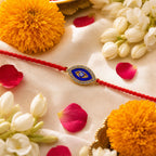 ALVENZA Blue Evil Eye Rakhi Stylish Protective Raksha Bandhan Thread