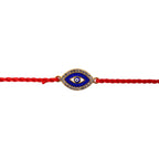 ALVENZA Blue Evil Eye Rakhi Stylish Protective Raksha Bandhan Thread