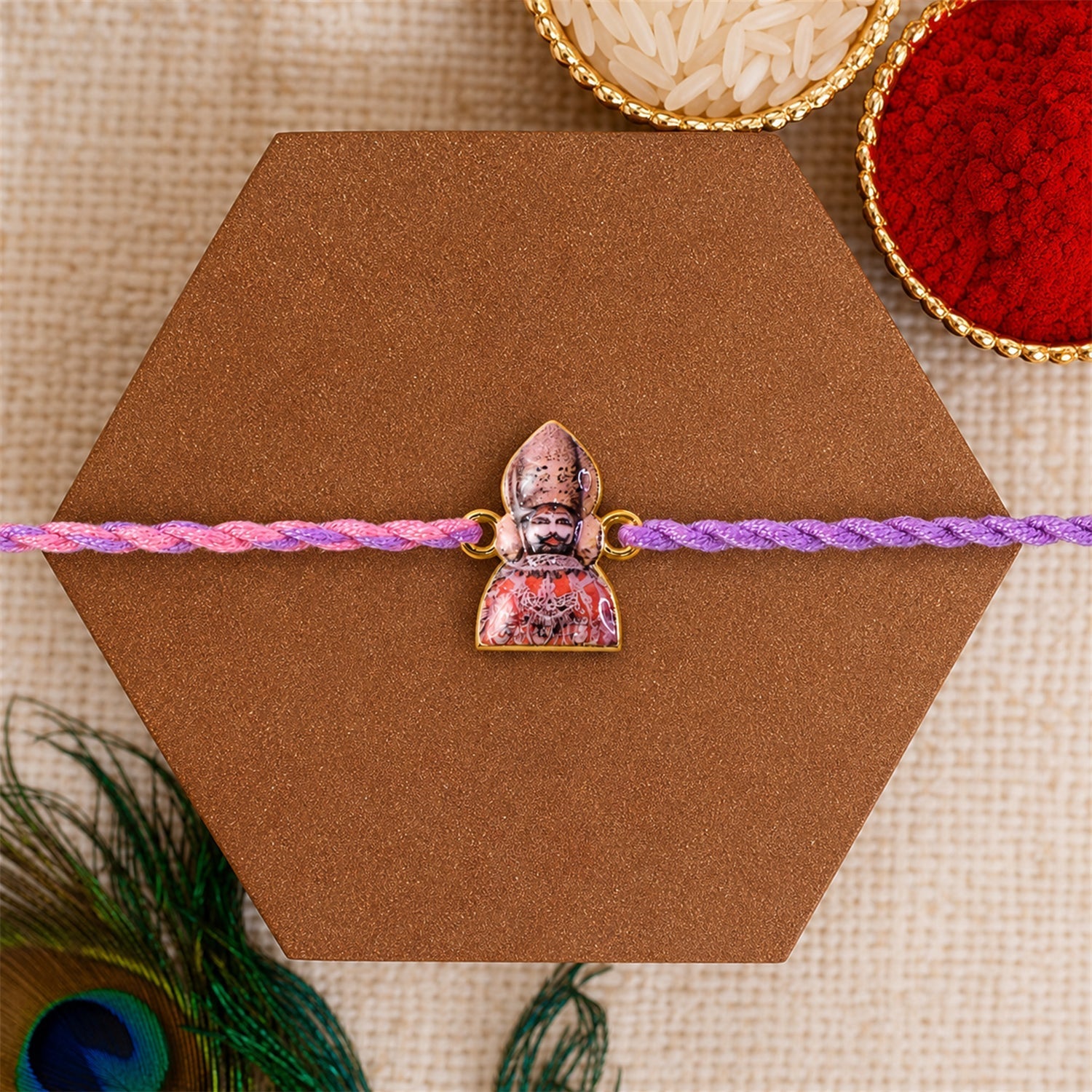 ALVENZA Religious Fancy Dori Rakhi – Stylish, Elegant & Perfect for Brothers