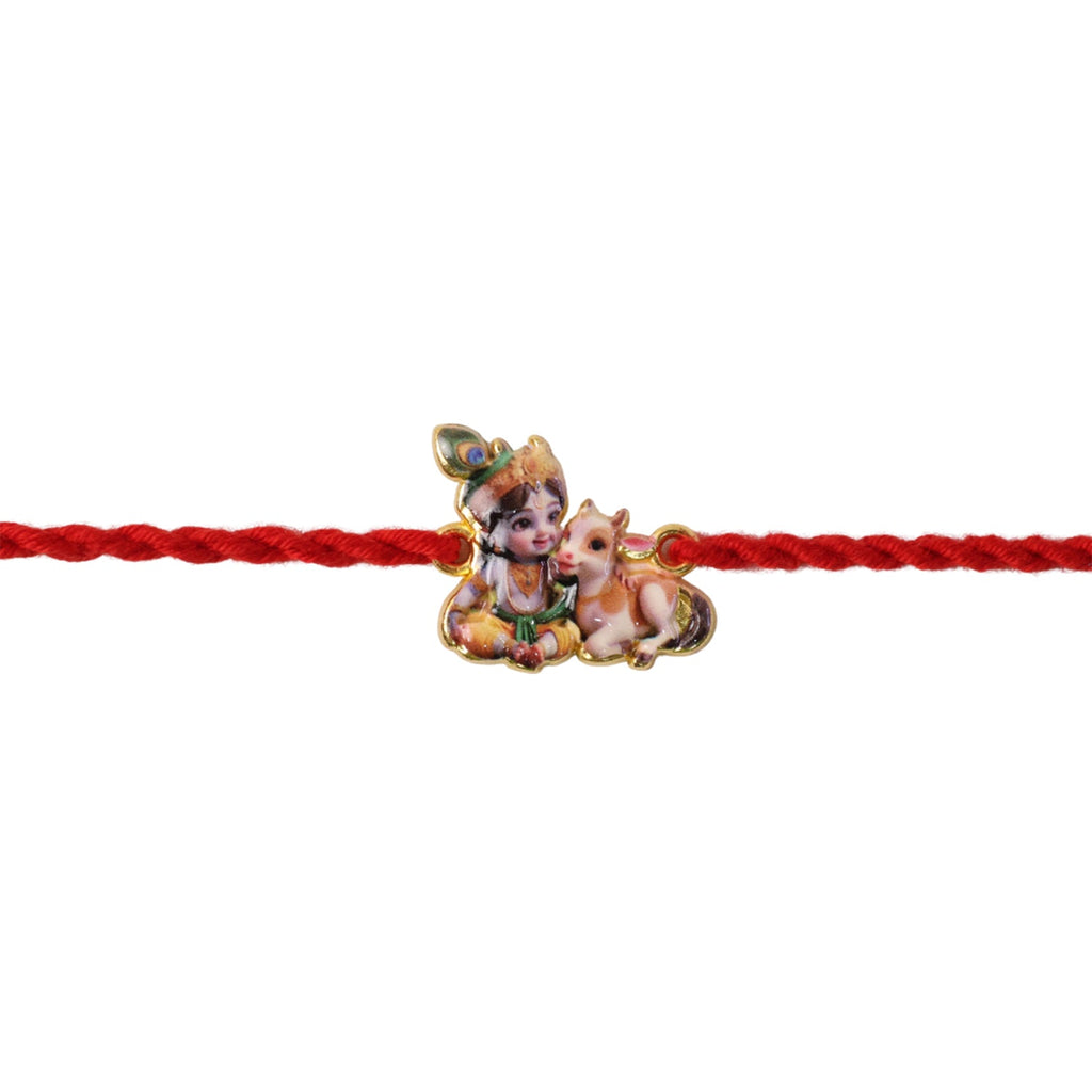 ALVENZA Bal Krishna Rakhi – Traditional & Stylish Festival Gift