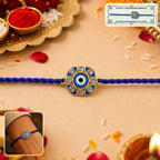 ALVENZA Evil Eye Rakhi – Protective & Stylish for Raksha Bandhan