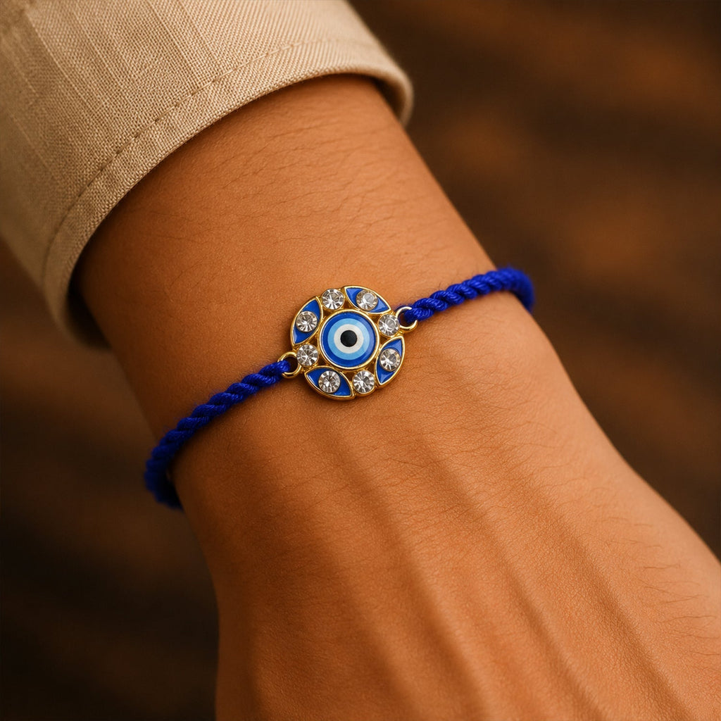 ALVENZA Evil Eye Rakhi – Protective & Stylish for Raksha Bandhan