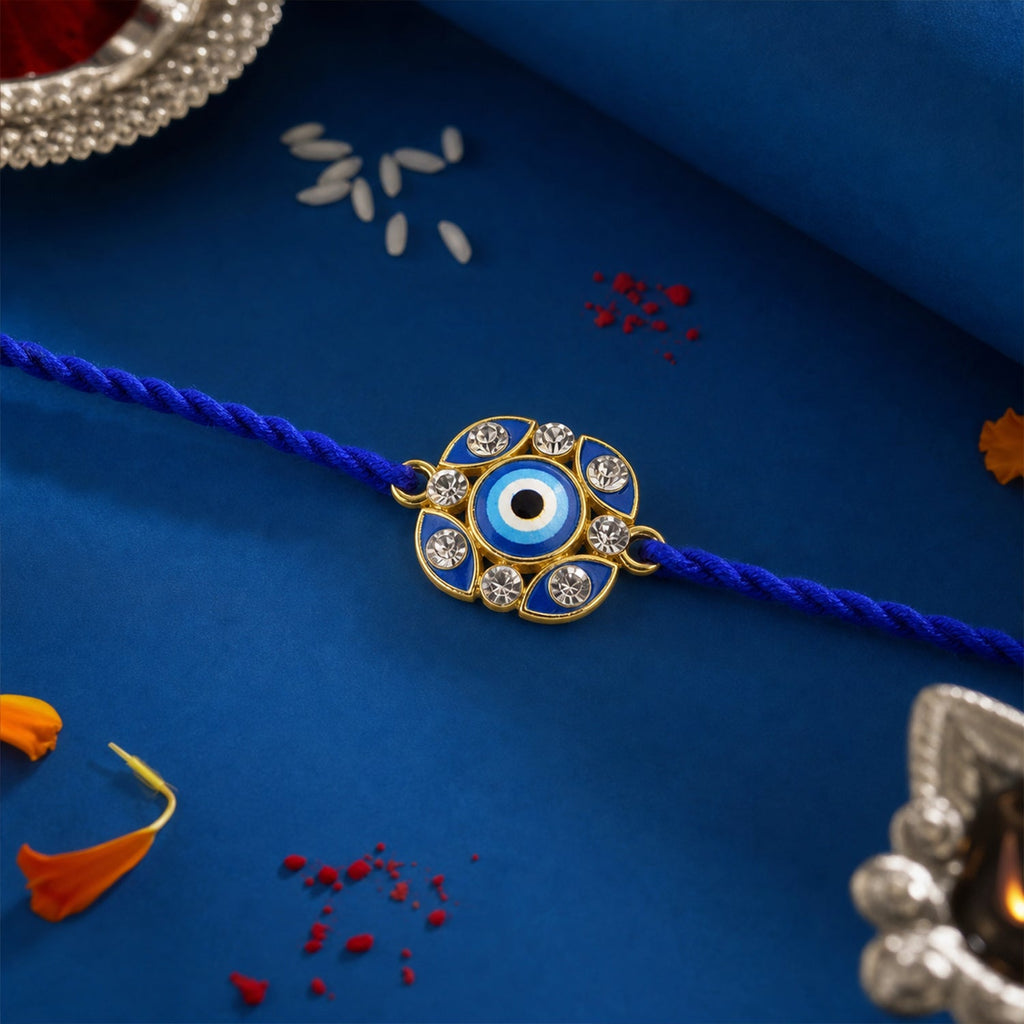ALVENZA Evil Eye Rakhi – Protective & Stylish for Raksha Bandhan