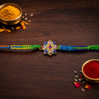 ALVENZA Evil Eye Om Rakhi – Stylish & Comfortable for Raksha Bandhan