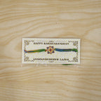 ALVENZA Evil Eye Om Rakhi – Stylish & Comfortable for Raksha Bandhan
