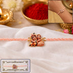 ALVENZA Radha Krishna Rakhi, Stylish & Light for Raksha Bandhan