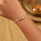 ALVENZA Radha Krishna Rakhi, Stylish & Light for Raksha Bandhan