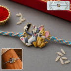 ALVENZA Tom Jerry Rakhi – Lightweight Festive Design for Brother