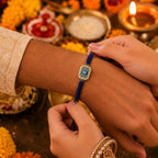 ALVENZA Evil Eye Rakhi – Elegant & Symbolic Brother & Sister Gift