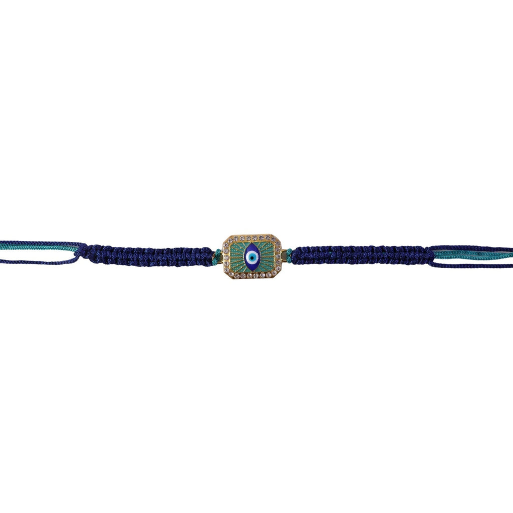 ALVENZA Evil Eye Rakhi – Elegant & Symbolic Brother & Sister Gift