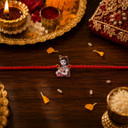 ALVENZA Krishna Charm Rakhi – Stylish Lightweight Festive Gift for Brothers