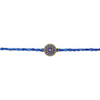 ALVENZA Rakshabandhan Blue Evil Eye Rakhi – Stylish & Protective Design