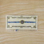 ALVENZA Rakshabandhan Blue Evil Eye Rakhi – Stylish & Protective Design