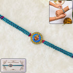 ALVENZA Ganesh Charm Rakhi – Lightweight & Stylish Festive Accessory