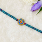 ALVENZA Ganesh Charm Rakhi – Lightweight & Stylish Festive Accessory