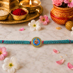 ALVENZA Ganesh Charm Rakhi – Lightweight & Stylish Festive Accessory