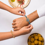 ALVENZA Ganesh Charm Rakhi – Lightweight & Stylish Festive Accessory