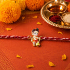ALVENZA Rakshabandhan Bal Hanuman Rakhi – Traditional & Stylish Design