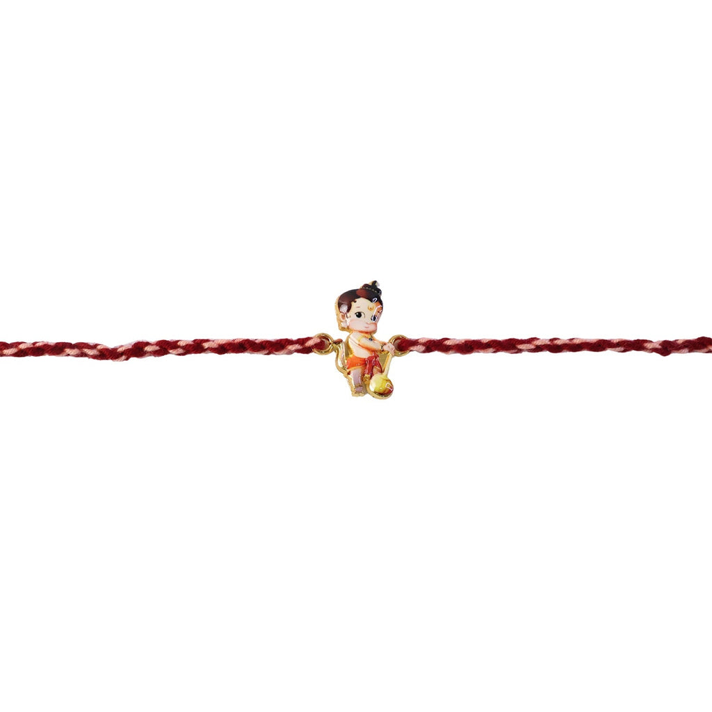 ALVENZA Rakshabandhan Bal Hanuman Rakhi – Traditional & Stylish Design