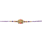 ALVENZA Goddess Charm Rakhi, Beautiful Beaded Brother Gift for Raksha Bandhan