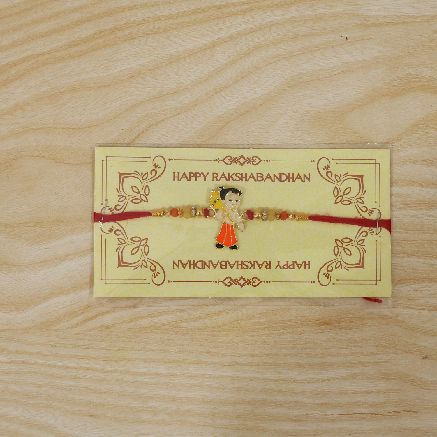 ALVENZA Chhota Bheem Beads Rakhi, Stylish & Lightweight for Raksha Bandhan