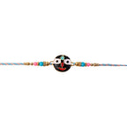 ALVENZA Colorful Deity Face Beads Rakhi – Stylish Festival Gift for Brother