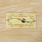 ALVENZA Colorful Deity Face Beads Rakhi – Stylish Festival Gift for Brother
