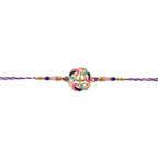 ALVENZA Rakshabandhan Colorful Trishul Beads Rakhi – Traditional & Stylish