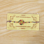 ALVENZA Rakshabandhan Colorful Trishul Beads Rakhi – Traditional & Stylish