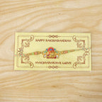 ALVENZA Rakhi - Colorful Elephant Beaded Rakhi for Rakshabandhan