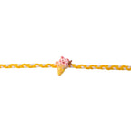 ALVENZA Cute Pig Rakhi - Whimsical Ice Cream & Pig Design, Lightweight & Unique