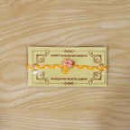 ALVENZA Cute Pig Rakhi - Whimsical Ice Cream & Pig Design, Lightweight & Unique