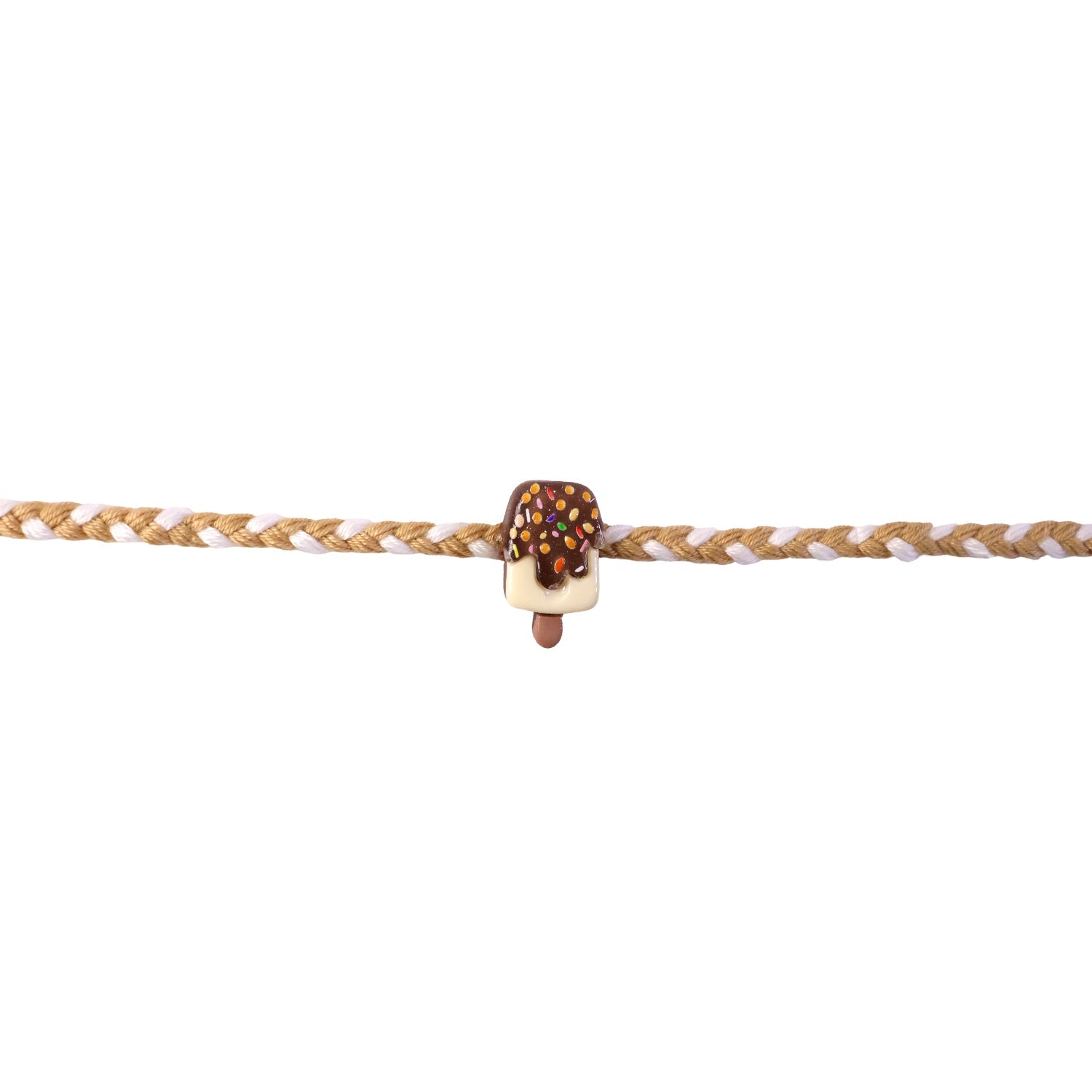 ALVENZA Chocolate Ice Cream Rakhi - Stylish & Comfortable for Brothers