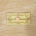 ALVENZA Strawberry Cake Charm Rakhi - Stylish & Lightweight for Brothers