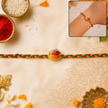 ALVENZA Dori Rakhi for Brother - Colourful Fruit Design & Lightweight